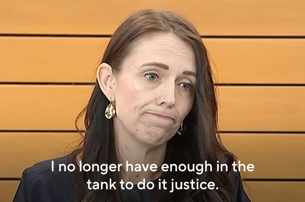 jacinda ardern resign new zealand prime minister speech