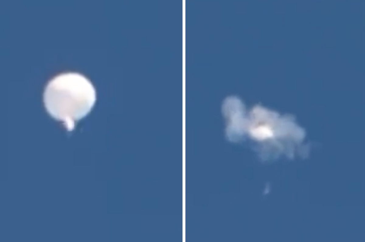 china spy balloon shot down usa