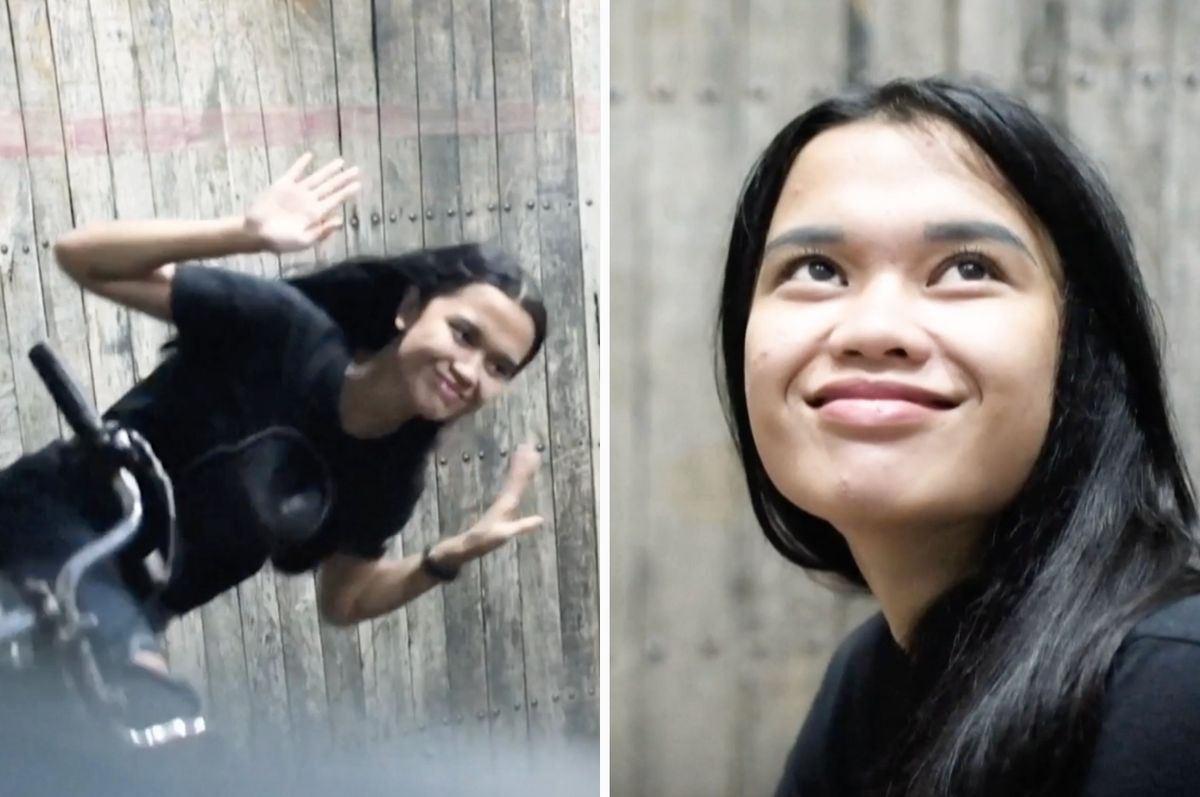 indonesian woman daredevil rider wall of death