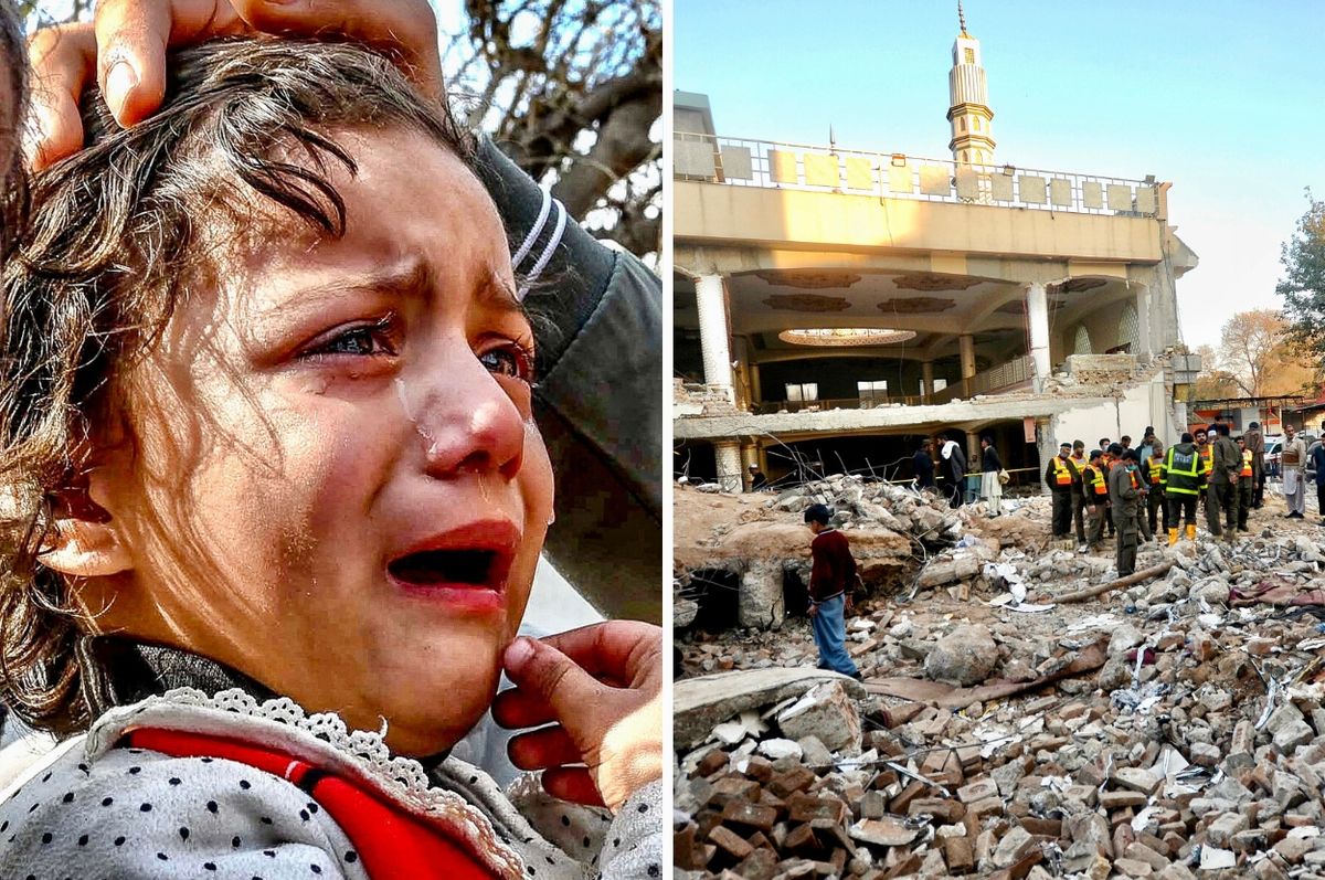 pakistan mosque suicide bomb attack peshawar