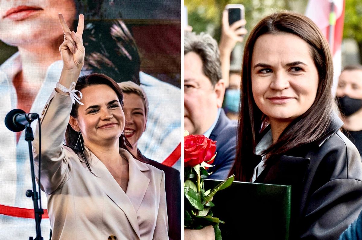 Sviatlana Tsikhanouskaya belarus sentenced treason