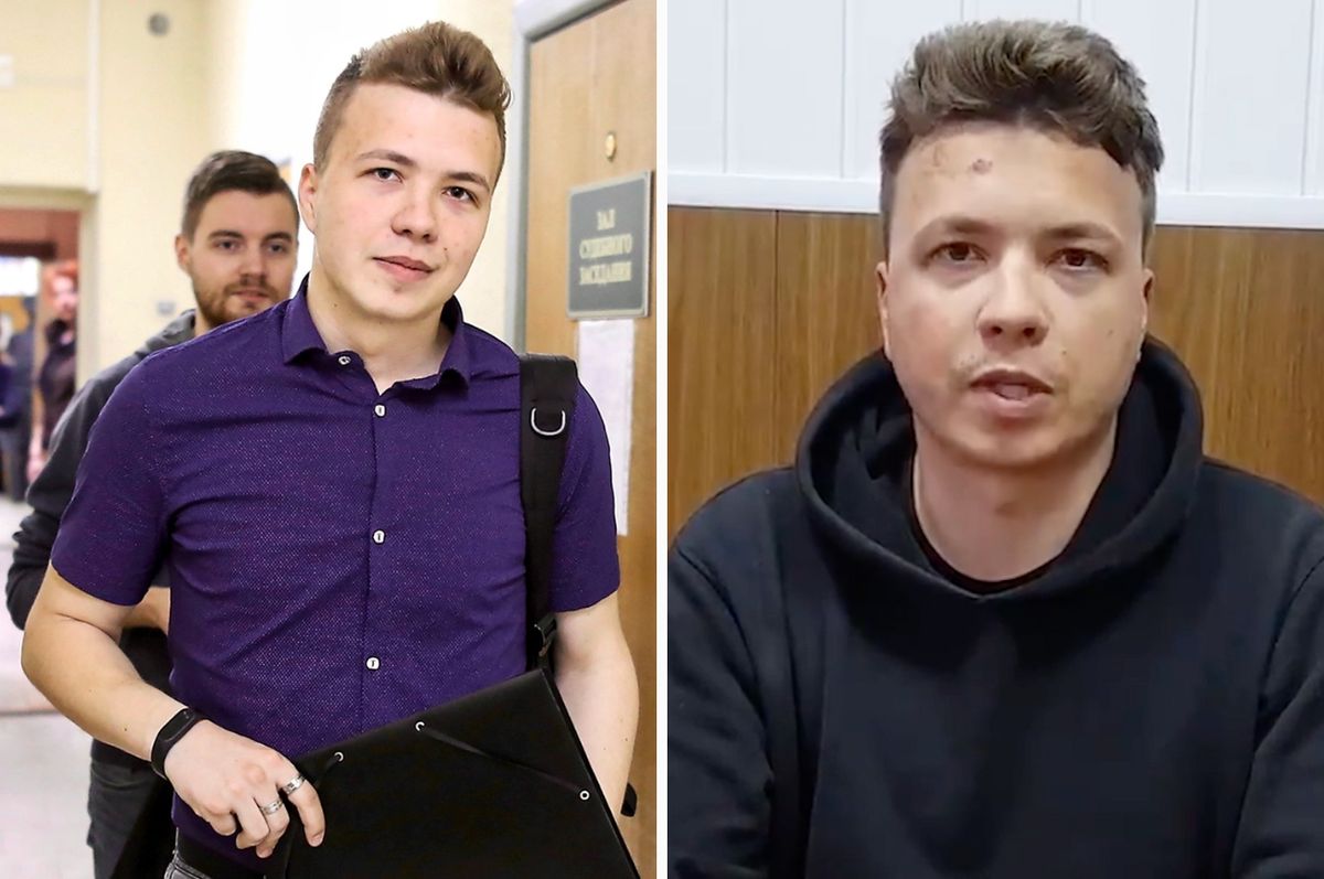 belarus roman protasevich jailed