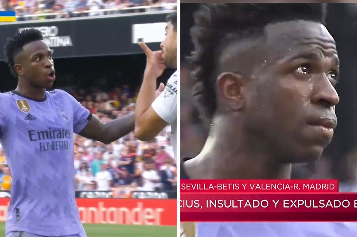 vinicius jr racism valencia la liga