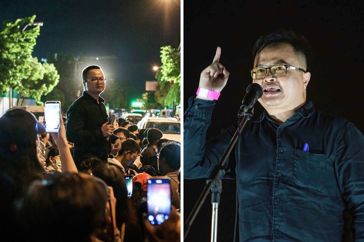 thailand arnon nampa jailed lese majeste