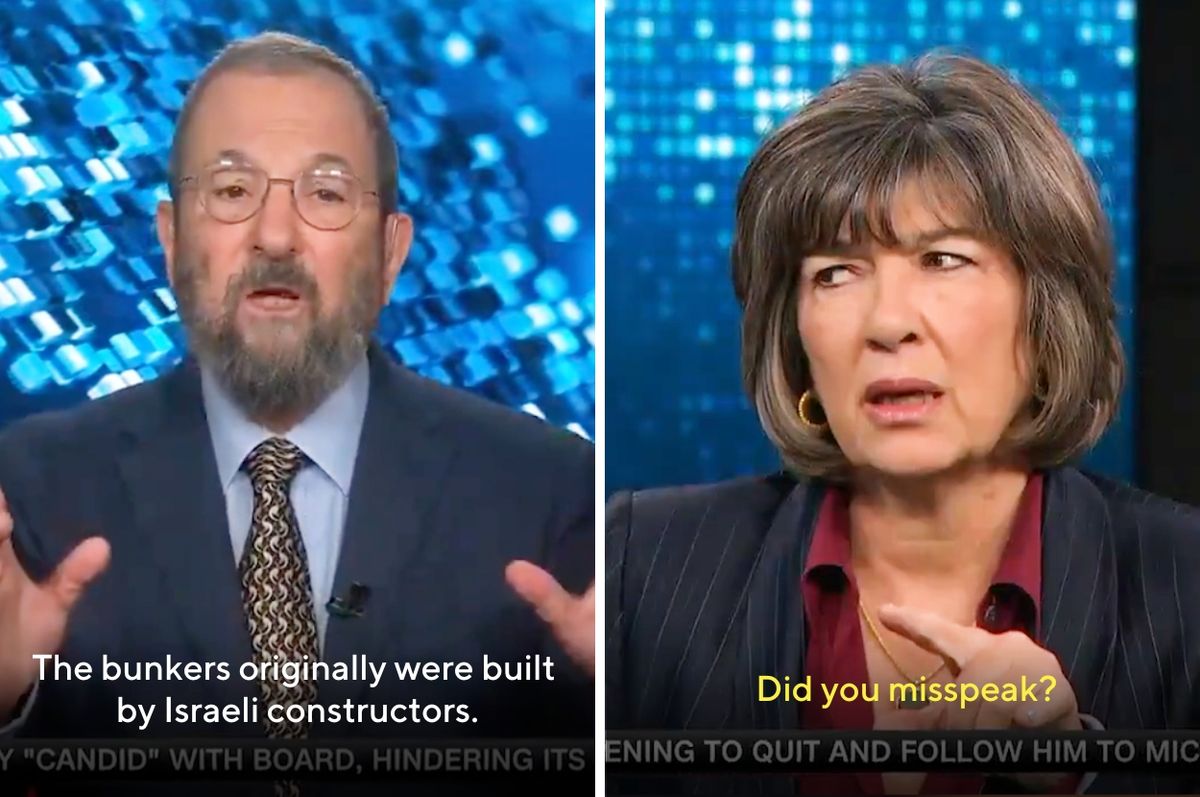 ehud barack israel built tunnels al-shifa cnn christiane amanpour