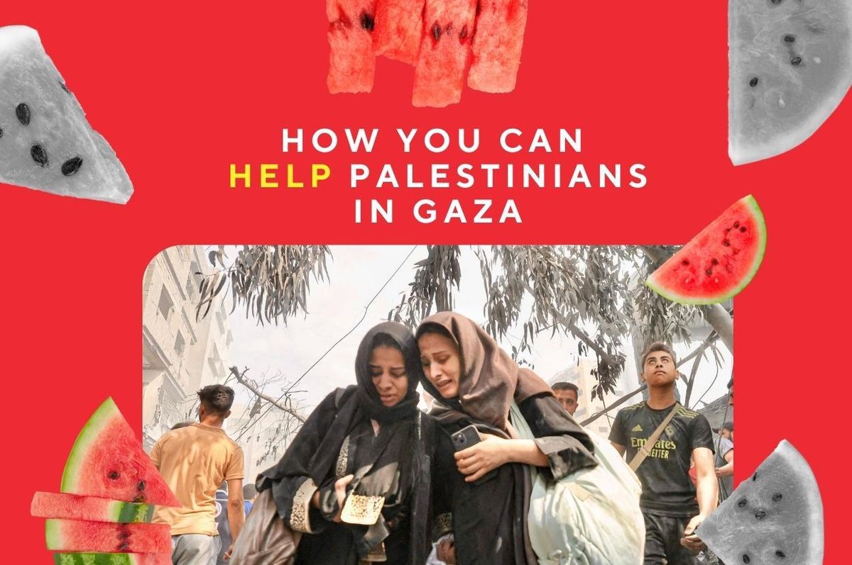 how to help gaza palestine israel war