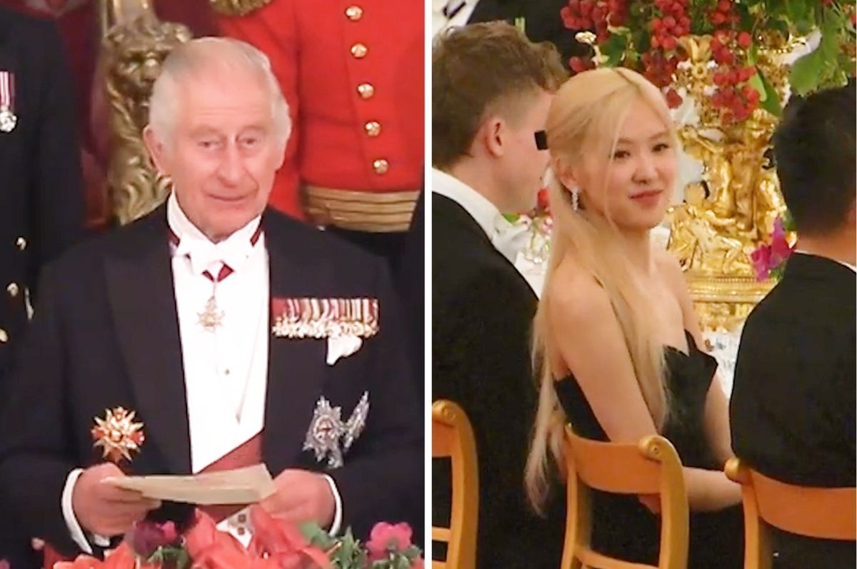 king charles blackpink bts korea speech mbe