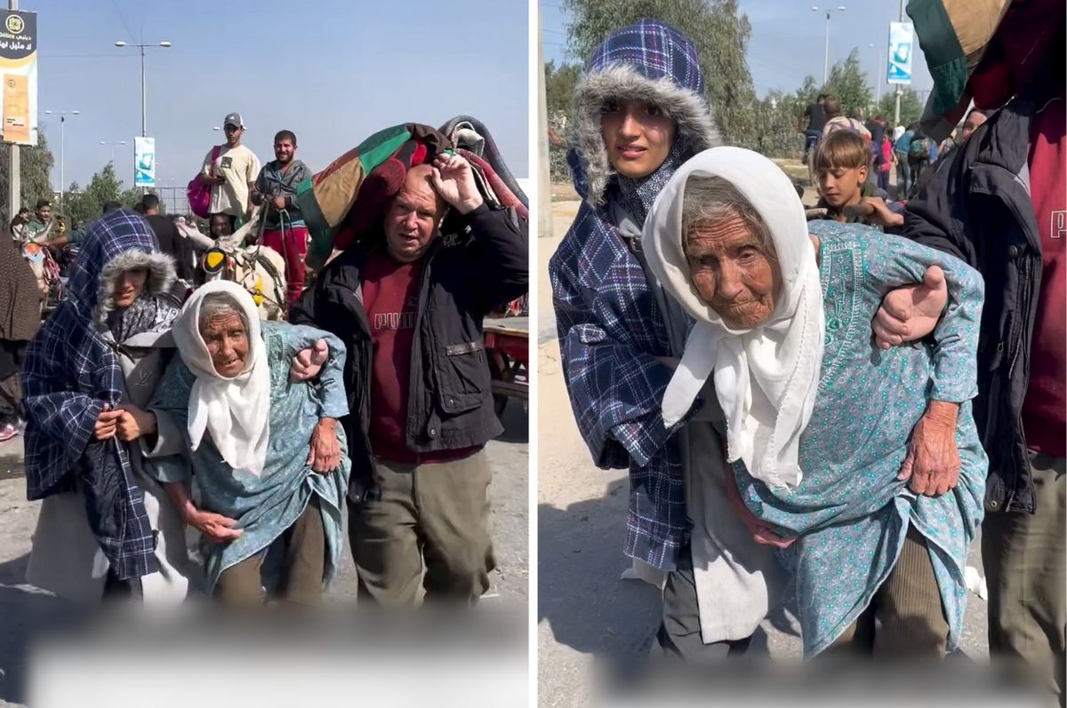 old palestinian woman nakba again 2023