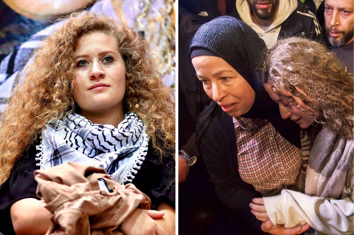 ahed tamimi released israel hamas deal