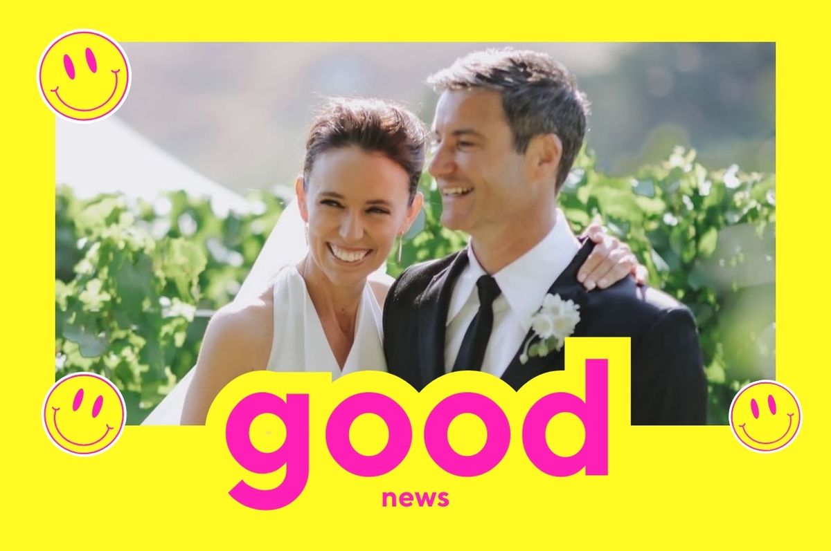good news jacinda ardern wedding iran women journalists freed