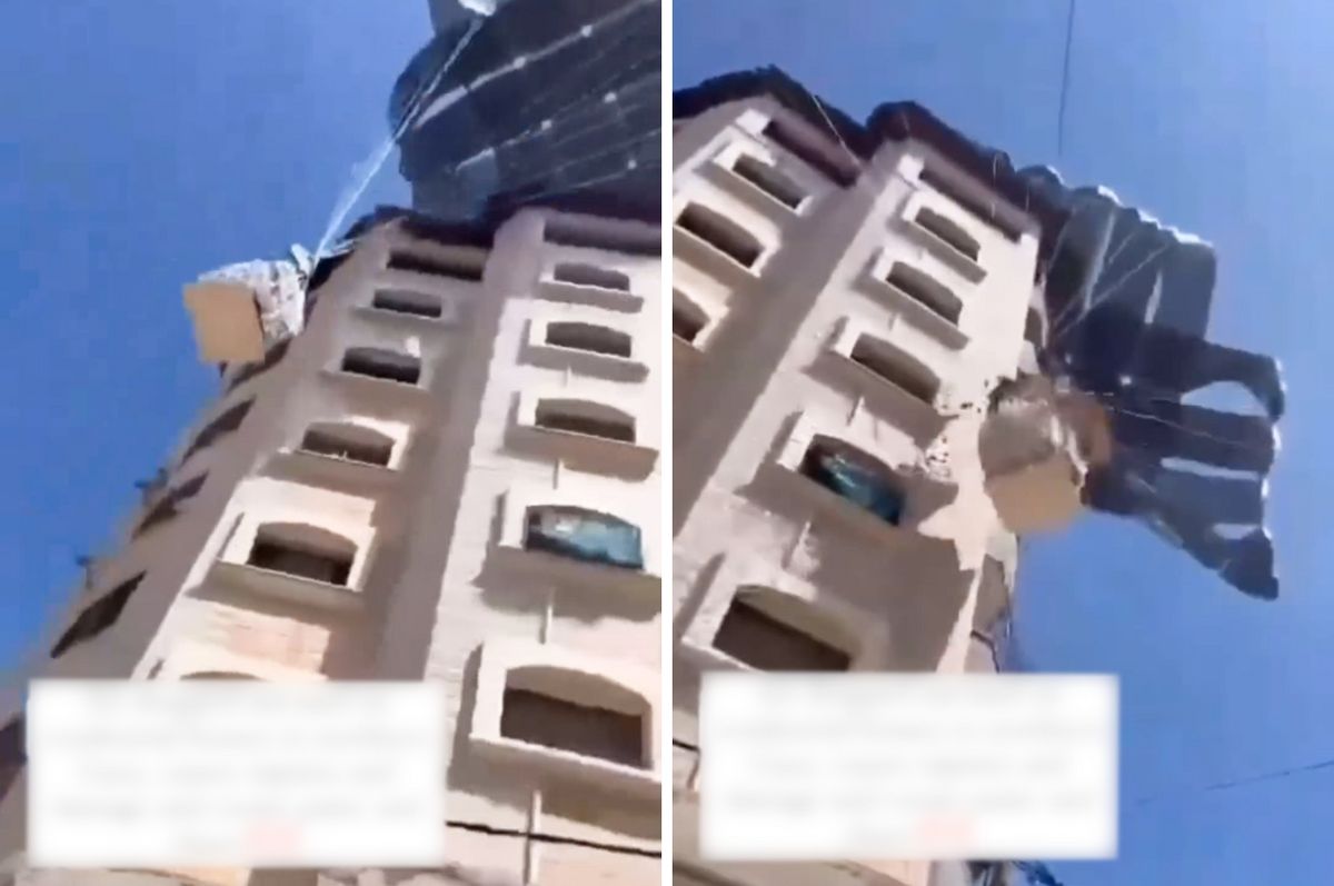 gaza airdrop aid fail building injured civilians