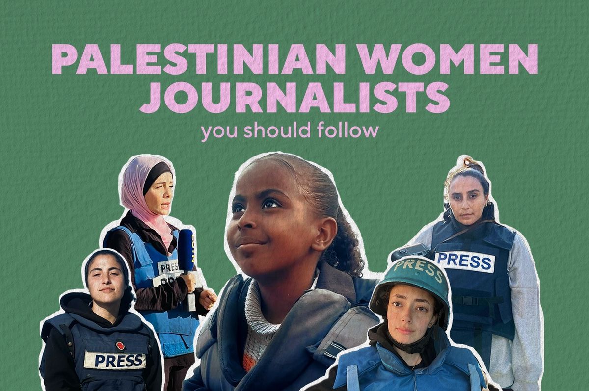 gaza women journalists instagram plestia bisan hind lama