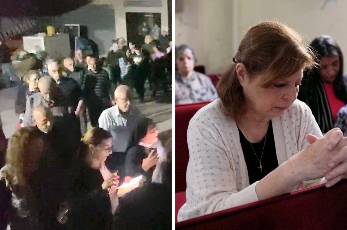 palestinian christians gaza easter israel war