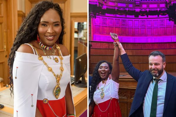 northern ireland first black mayor derry Lilian Seenoi-Barr refugee