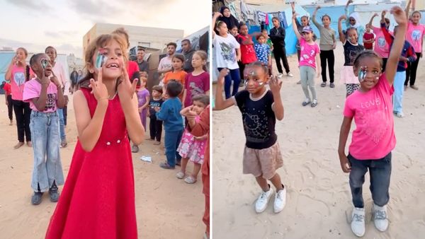 palestinian little girls song israel occupation gaza