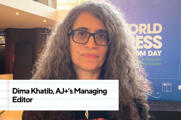 dima khatib ajplus gaza journalists unesco world press freedom day 2024