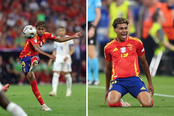 lamine yamal youngest euro goal spain france 2024