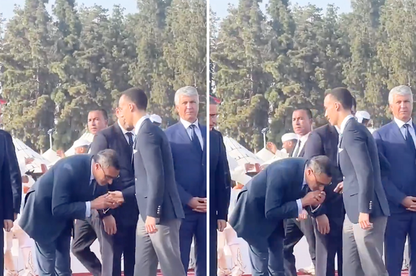 morocco crown prince avoid hand kiss moulay hassan