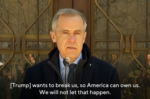 Canada prime minister mark carney trump speech