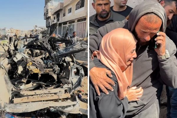 israel bomb gaza 9 killed journalists ceasefire