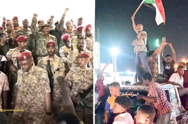 sudan army retake khartoum celebrations SAF civil war