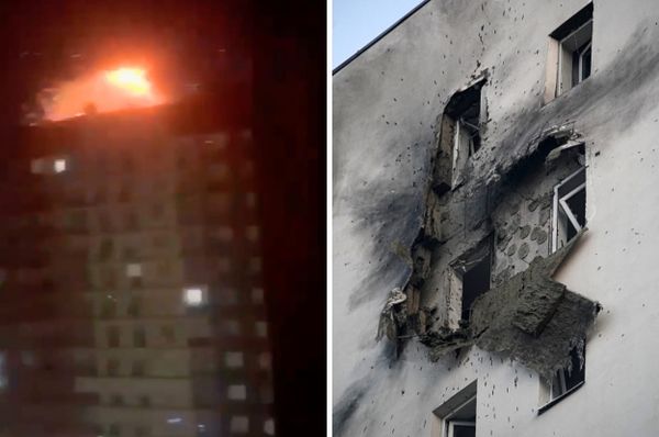 ukraine biggest drone attack russia