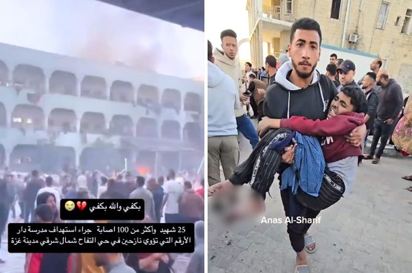 israel bomb school gaza resume genocide kill children