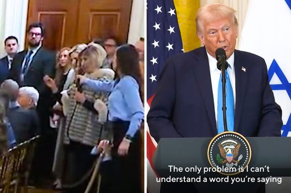 trump dimiss afghan woman journalist accent