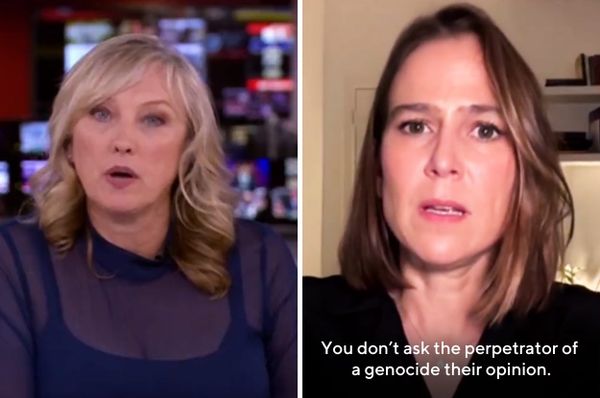 doctor tanya haj hassan bbc gaza both sides genocide