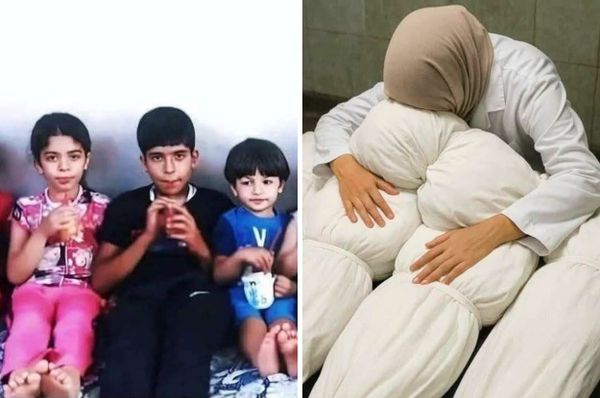 palestinian woman doctor 9 children killed israel gaza