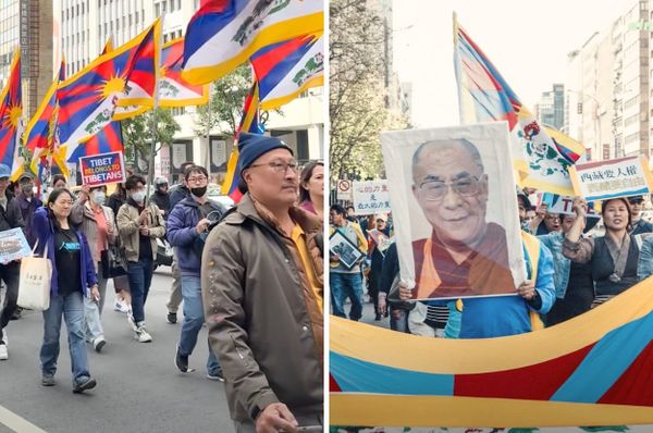 taiwan tibet protest china repression