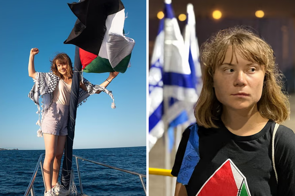greta thunberg gaza interview madleen