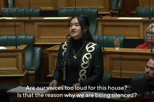hana rawhiti maipi clarke new zealand maori mp suspended haka speech