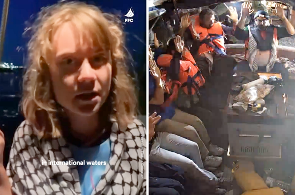 israel intercept abduct madleen activists fcc