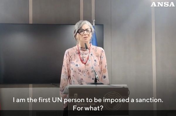 US sanction francesca albanese gaza genocide UN