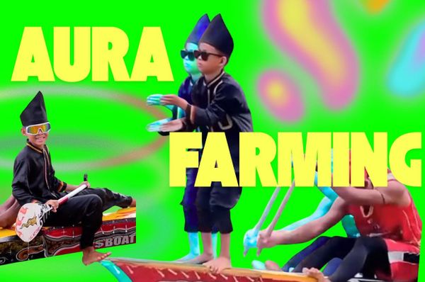 indonesia boat kid dance aura farming
