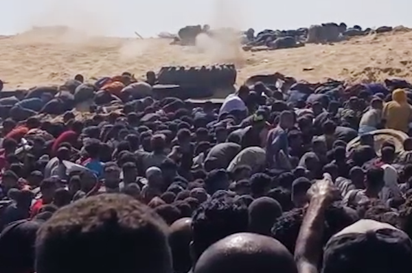 israel shoot palestinians ghf aid gaza