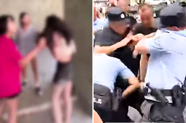 china teenage girl bullying police crackdown protest