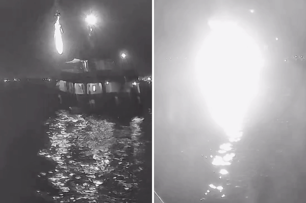 global sumud flotilla drone attack family boat greta