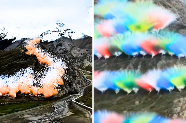 arcteryx fireworks himalayas controversy cai guo qiang