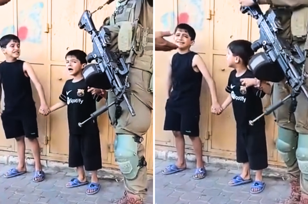 Israel detain palestinian children spies west bank