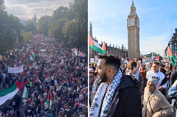 london gaza protest despite ceasefire