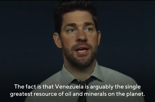 jack ryan show venezuela clip john krasinski