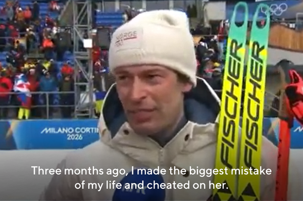 Sturla Holm Lægreid Norwegian biathlete cheating interview Milan Olympics
