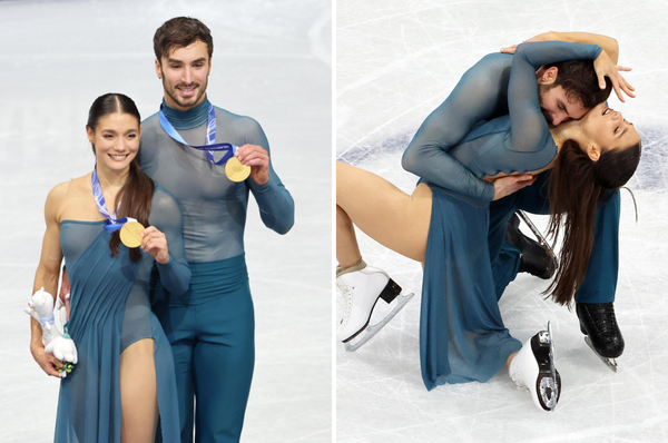 France fournier beaudry cizeron ice dancers controversy disney villains