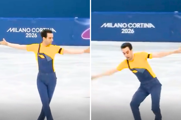 minions figure skater Olympics Milan 2026