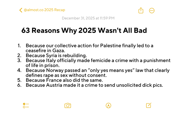2025 good news reasons