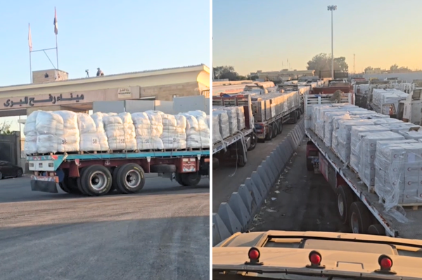 israel shut rafah border gaza iran war us