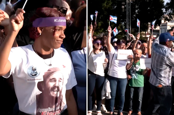 cuba women protest us oil blockade embargo