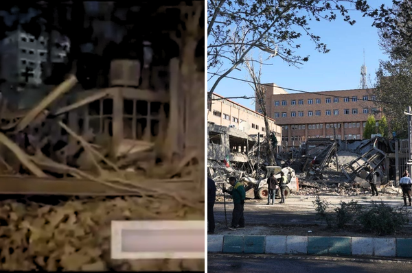 us israel bomb iran sharif university airstrikes war